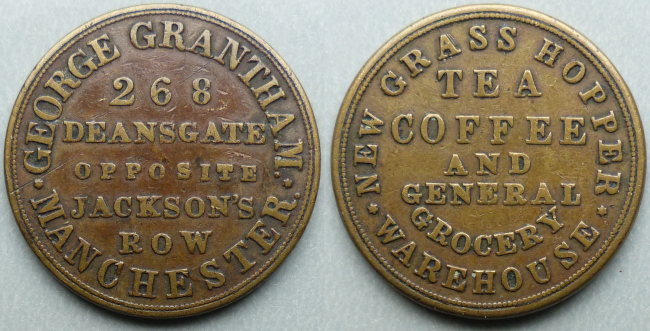 Manchester, George Grantham grocer W3300b